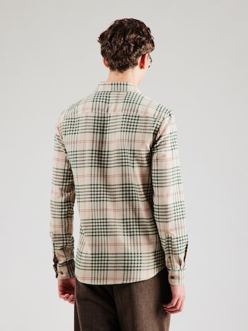 Only & Sons Regular fit Button Up Shirt 'ONSGUDMUND' in Red: back