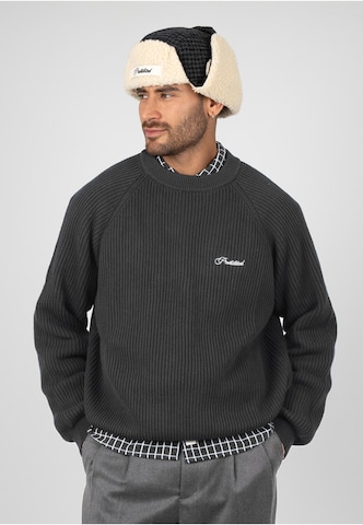 Prohibited Sweater 'Campus' in Grey: front