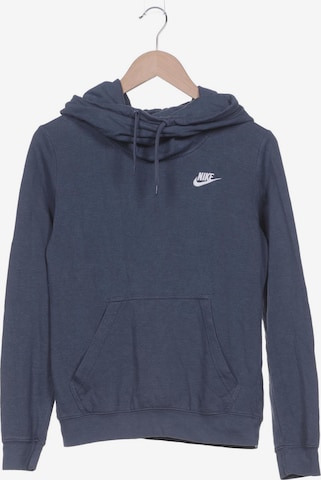 NIKE Kapuzenpullover S in Blau: predná strana