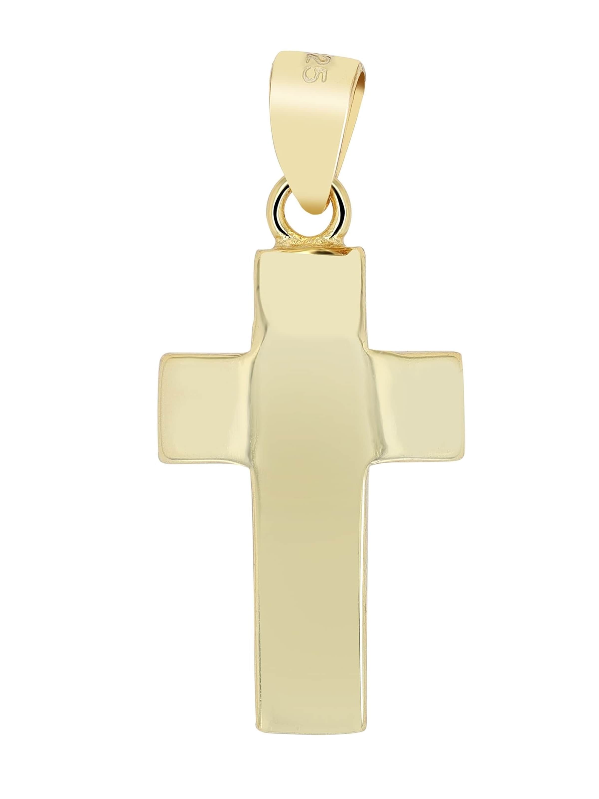 Akzent Pendant 'Osric, 925 Sterlingsilber, langlebig' in Gold: front