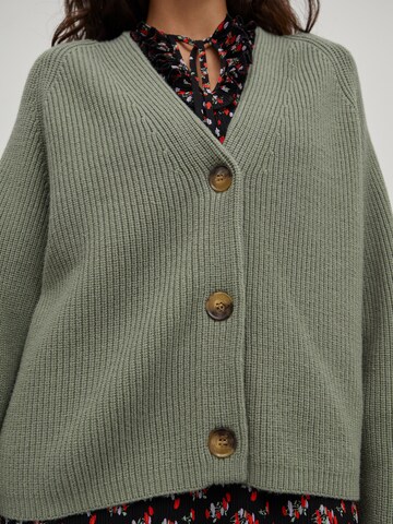 EDITED Knit cardigan 'Logan' in Green