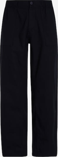 Calvin Klein Jeans Bundfaltenhose in schwarz / weiß, Produktansicht