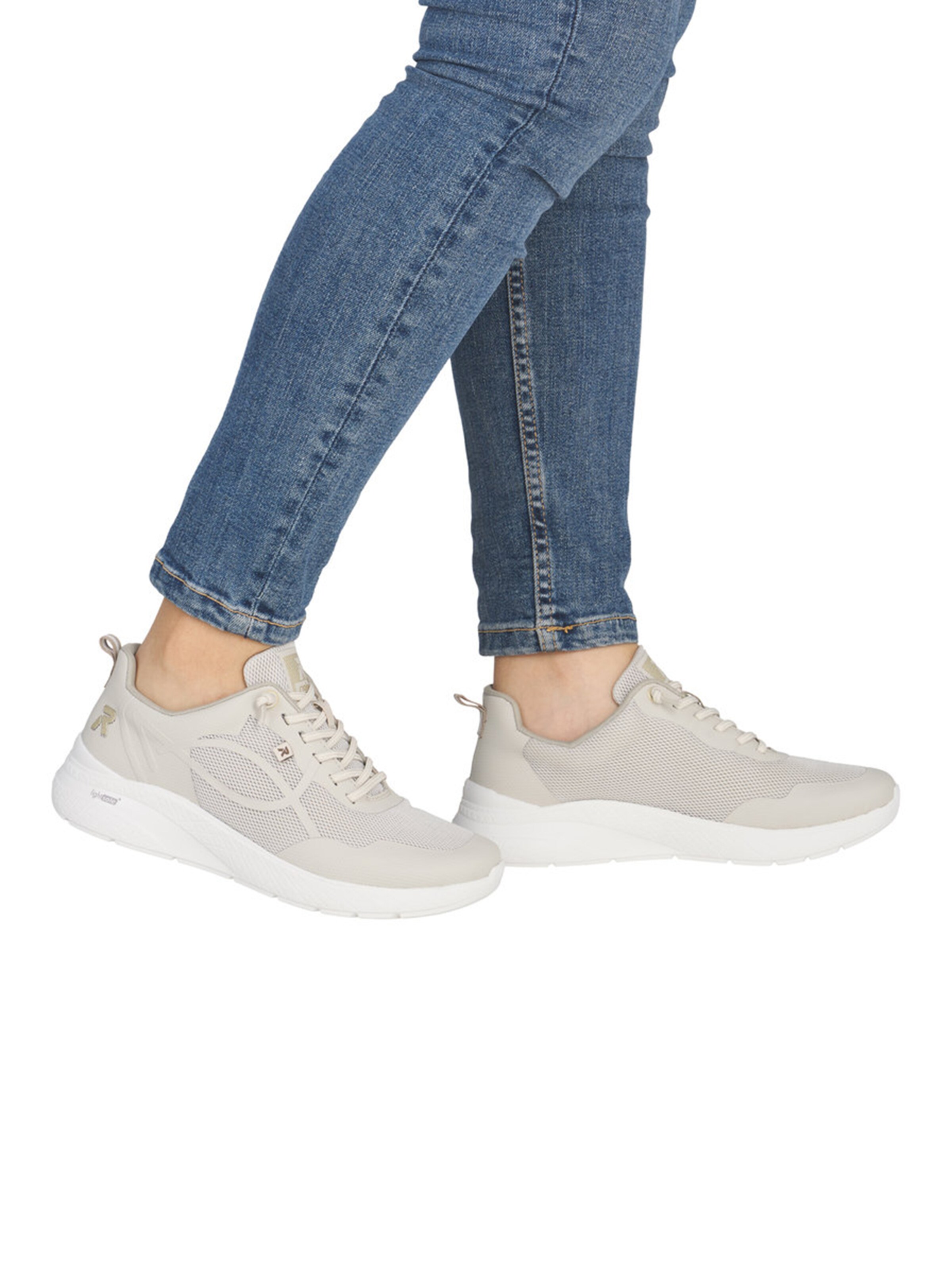 Rieker Trampki niskie w kolorze beżowy