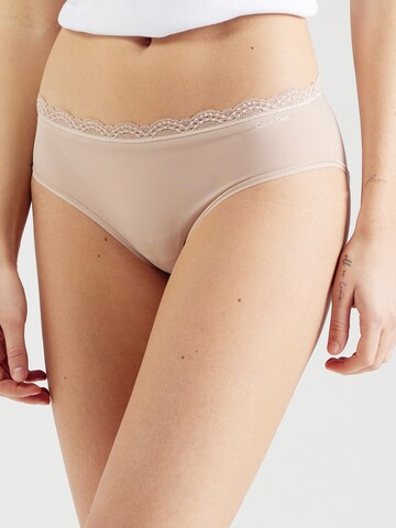 Calvin Klein Underwear Slip - bézs: elől