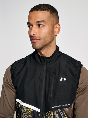 Gilet de sport Newline en noir