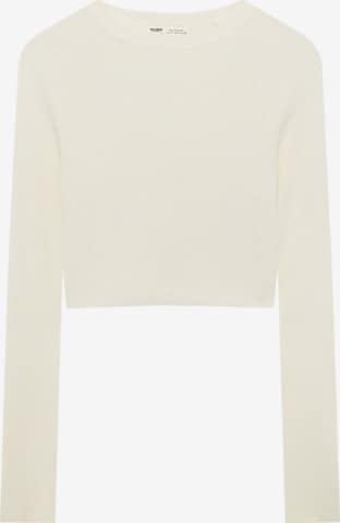 Pull&Bear Pullover i beige: forside