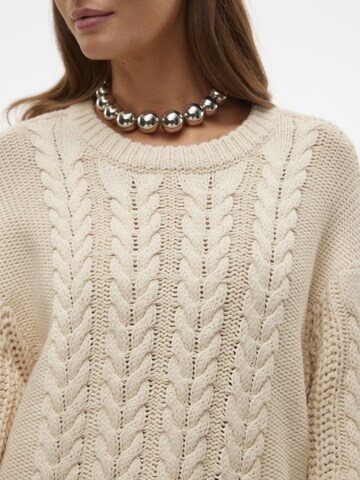 VERO MODA Pullover 'SVEACABLE' i beige