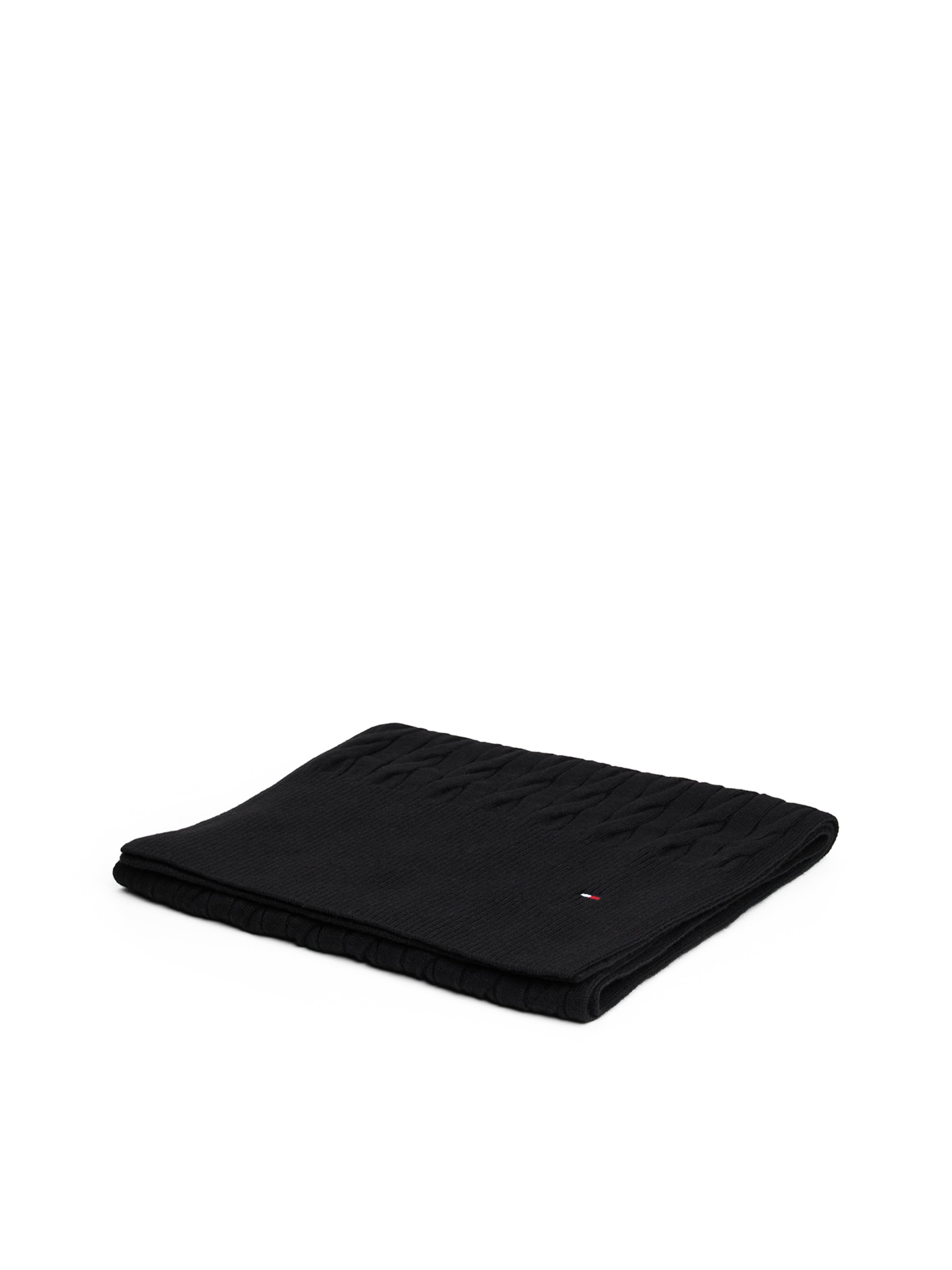 TOMMY HILFIGER Schal in Schwarz