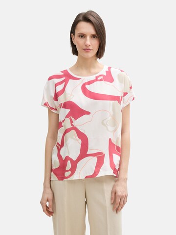 TOM TAILOR Shirt in White: front