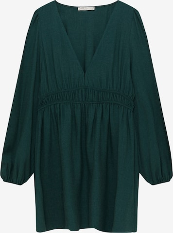 Robe Pull&Bear en vert : devant