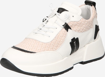Sneaker low Donna Carolina pe roz pal / negru / alb, Vizualizare produs