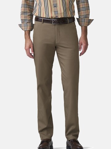 MEYER Regular Chino 'Bonn' in Beige: voorkant