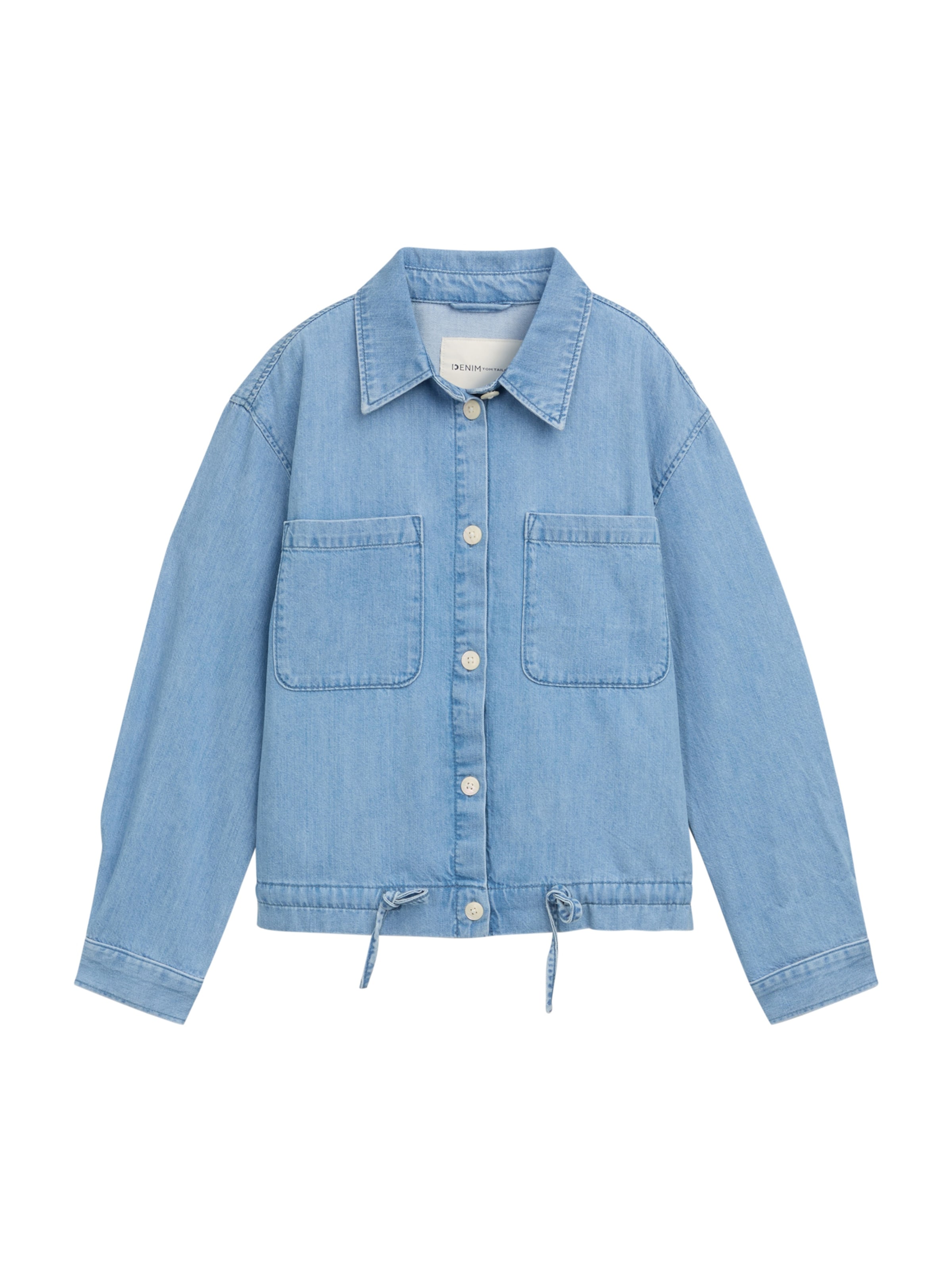 Geacă de primăvară-toamnă de la TOM TAILOR DENIM pe albastru: față