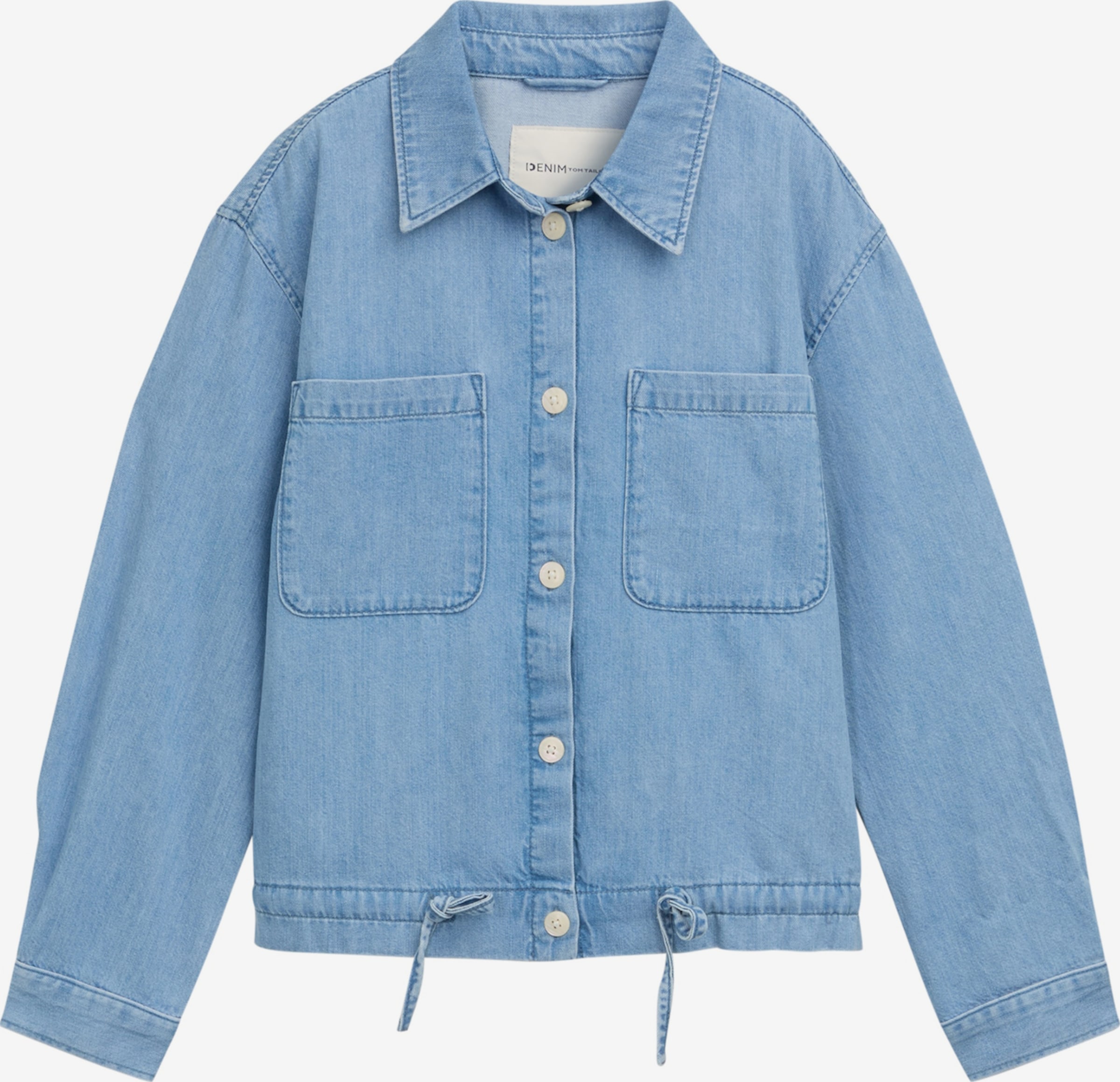 TOM TAILOR DENIM Between-Season Jacket in Blue Denim | ABOUT YOU