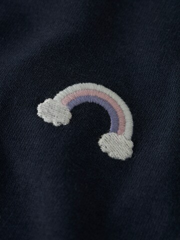 Bluză de molton 'NMFVALLENE' de la NAME IT pe albastru