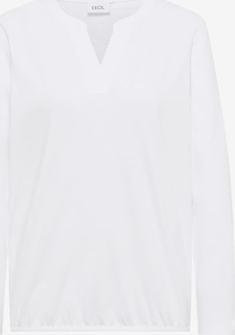 CECIL Shirt in Weiß: Vorderseite