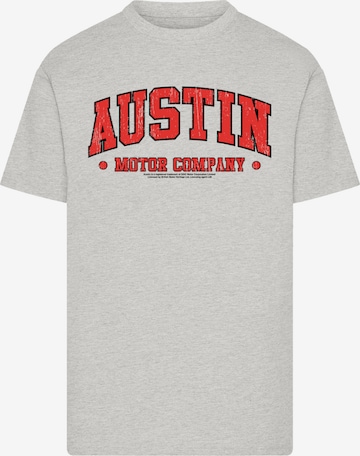 F4NT4STIC Shirt 'British Motor Heritage Austin Motor Company' in Grijs: voorkant