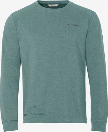 VAUDE Athletic Sweater in Green: front