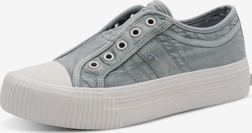 Tamaris Slip-Ons in Blue: front