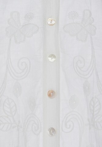 Chemisier IZIA en blanc