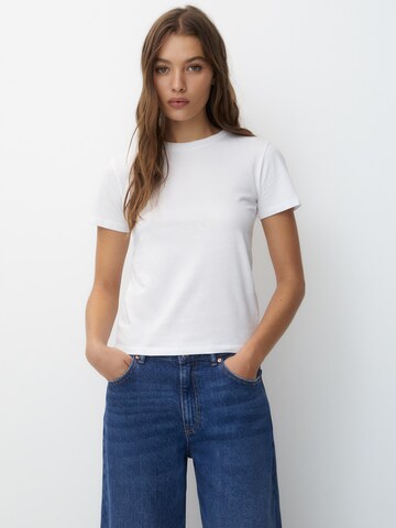 T-shirt Pull&Bear en gris : devant