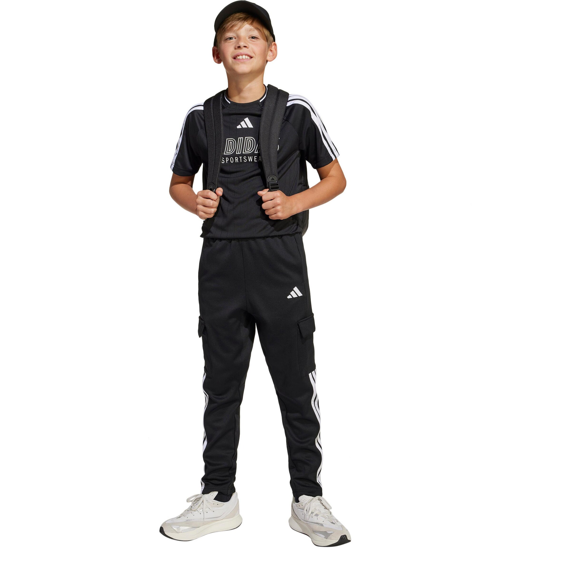 ADIDAS PERFORMANCE Regular Workout Pants 'Hot' in Black