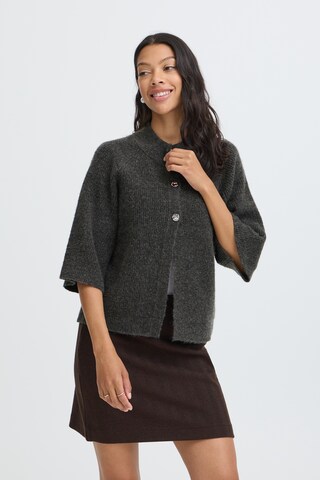 Cardigan b.young en gris : devant