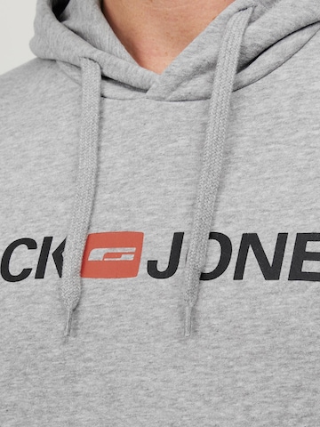 JACK & JONES Sweatshirt 'JJECorp' in Grey