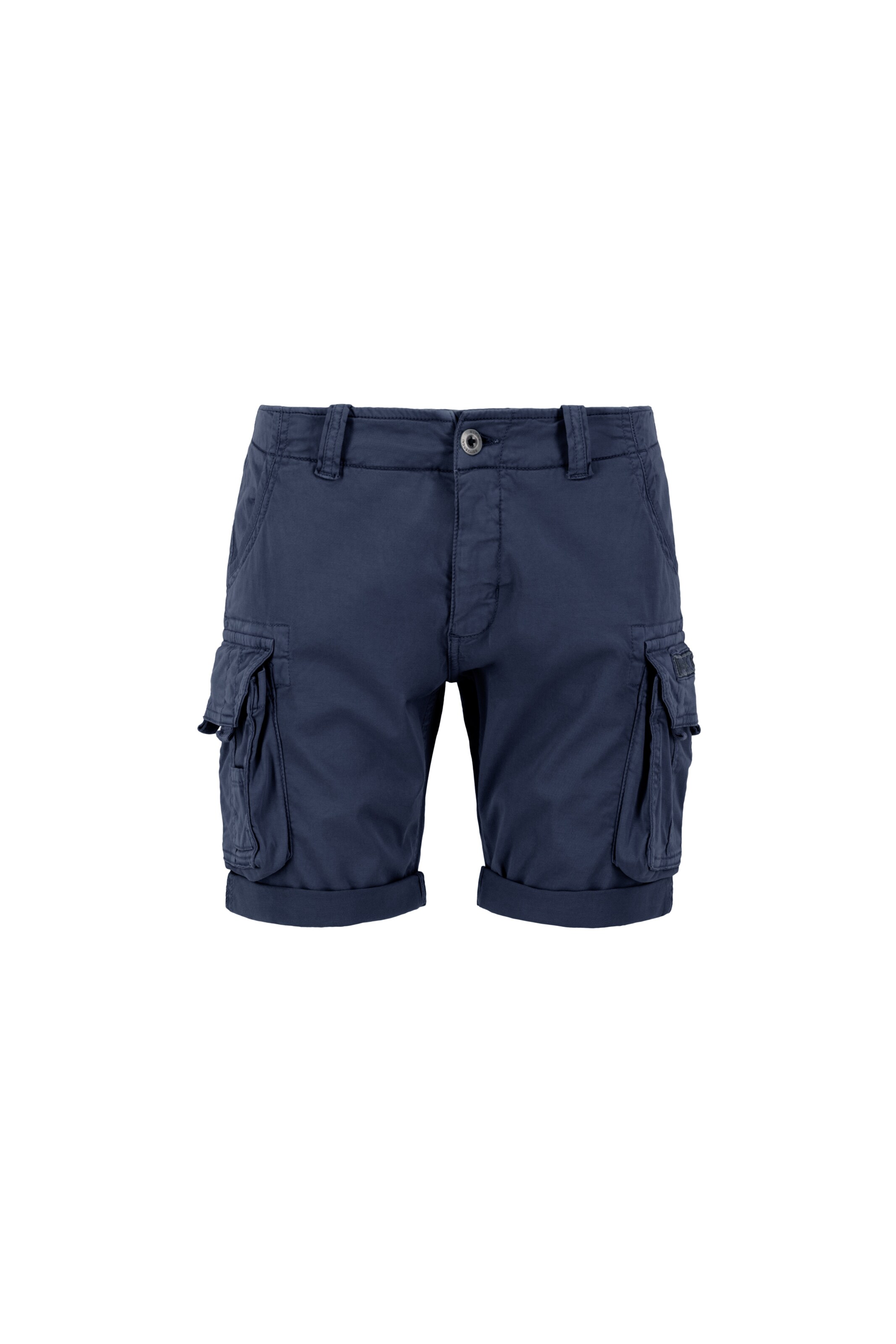 Pantalon cargo ALPHA INDUSTRIES en bleu : devant
