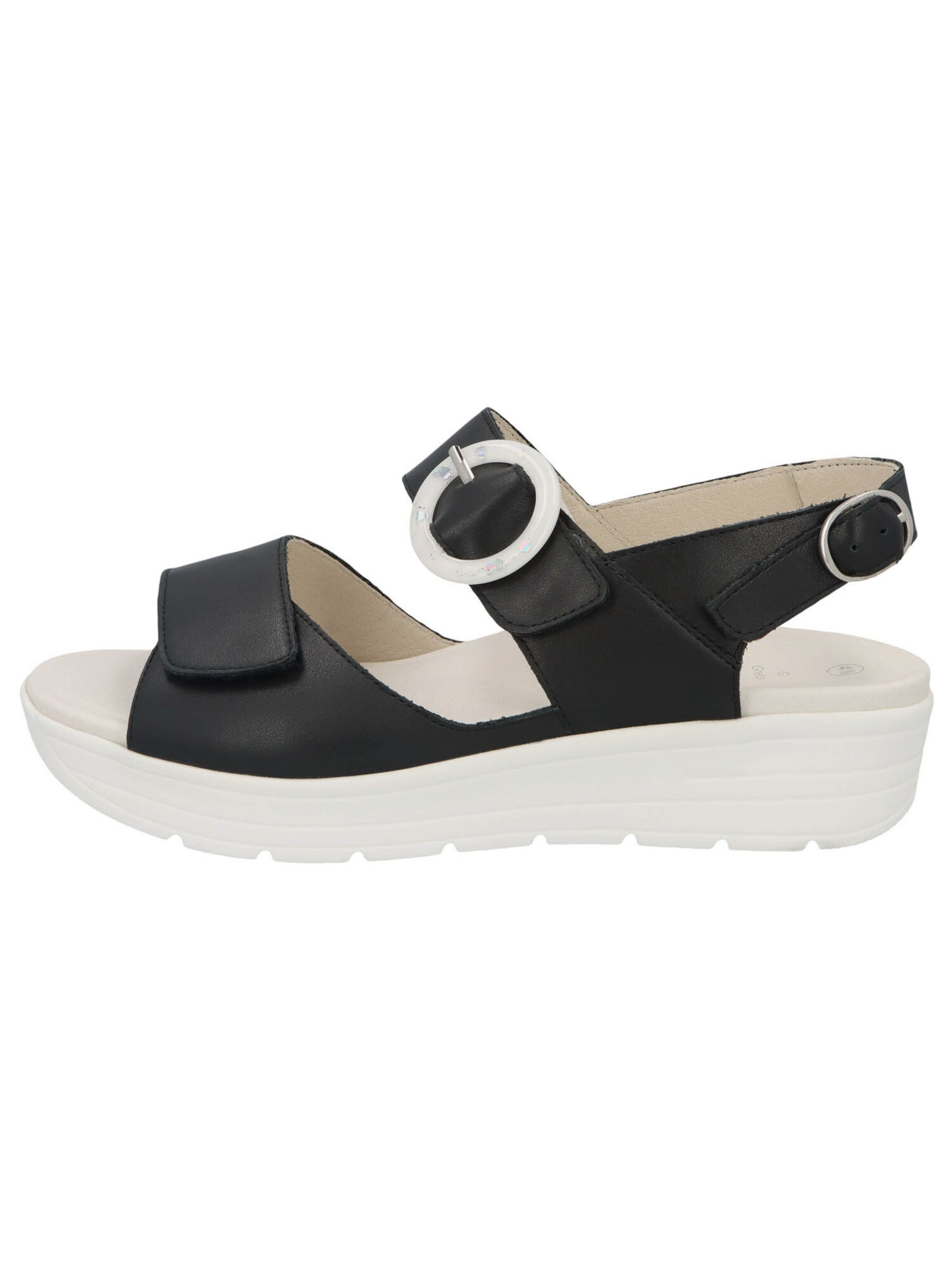 SOLIDUS Sandals 'Greta' in Black