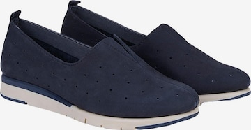 Desa - Zapatos bajos 'DESA Damen DesaComfort Nubukleder Alltagsschuhe' en azul: frente