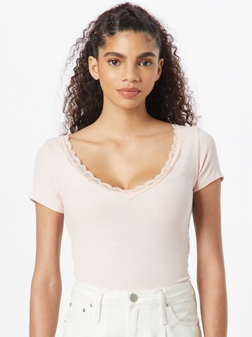 Hailys - Camiseta 'Mariella' en rosa: frente