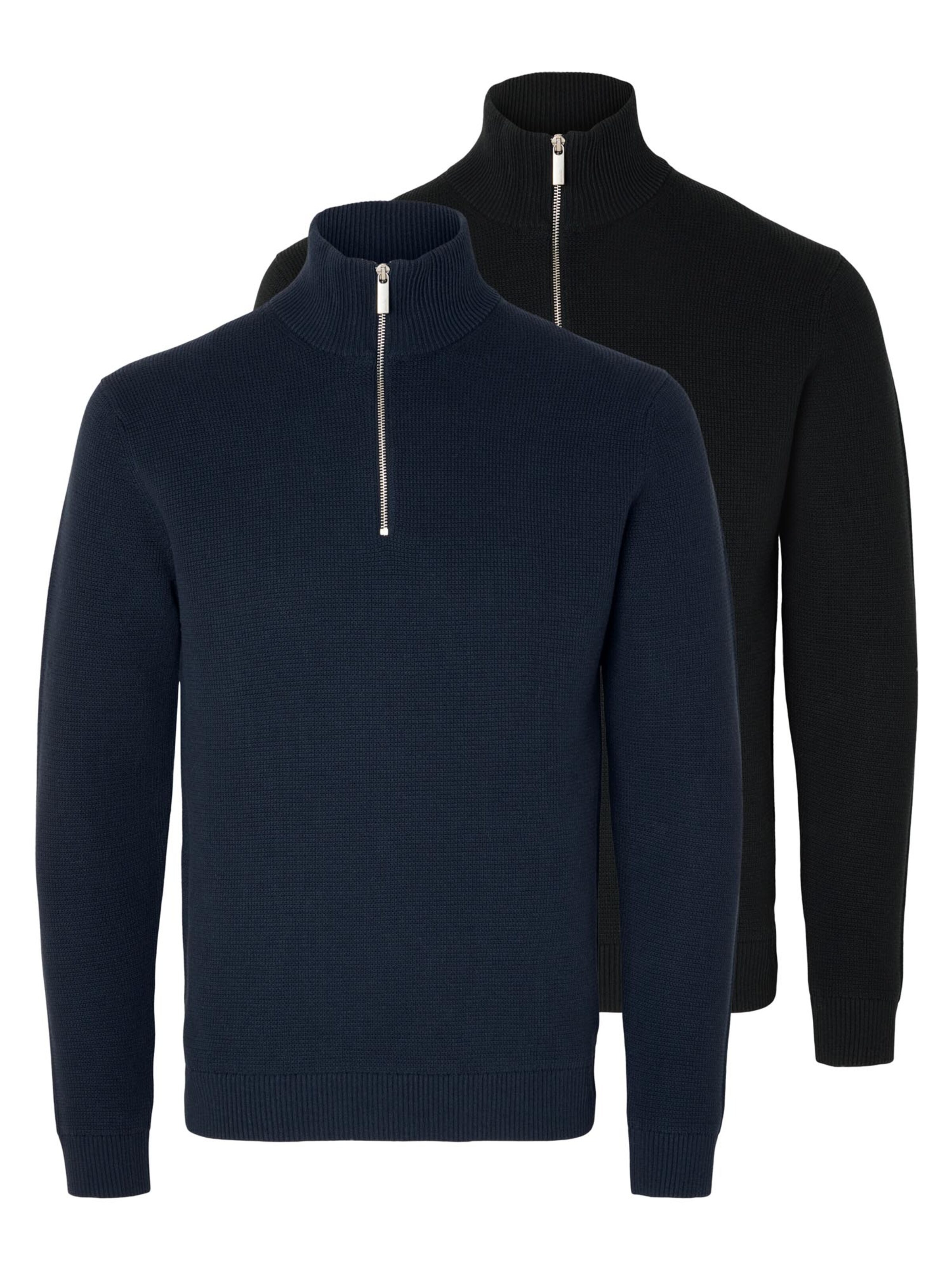 SELECTED Sweater 'Dane' in Blue: front