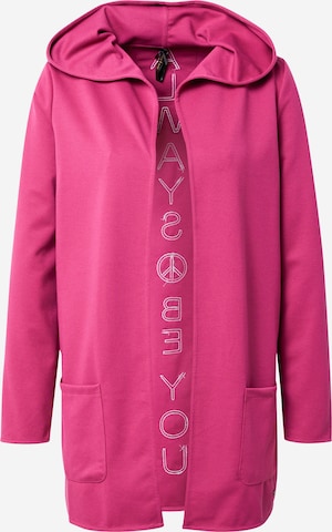 Veste de survêtement 'Alice' Key Largo en rose : devant