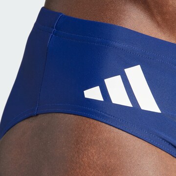 ADIDAS PERFORMANCE Athletic Swim Trunks in Blue