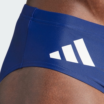 ADIDAS PERFORMANCE Athletic Swim Trunks in Blue