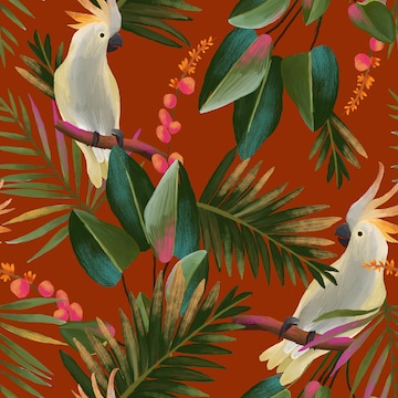 Haut 'Tara' Cyberjammies en rouge