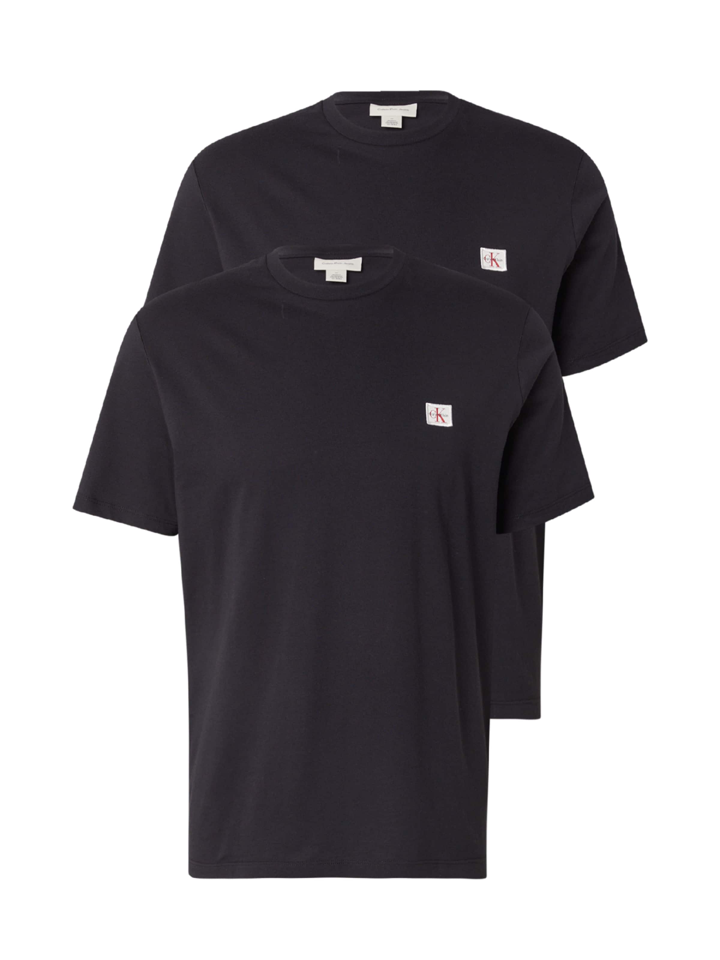 Calvin Klein Jeans Μπλουζάκι σε μαύρο: μπροστά