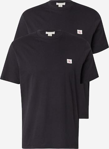 Calvin Klein Jeans Футболка в Черный: спереди