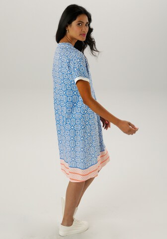 Aniston SELECTED Sommerkleid in Blau