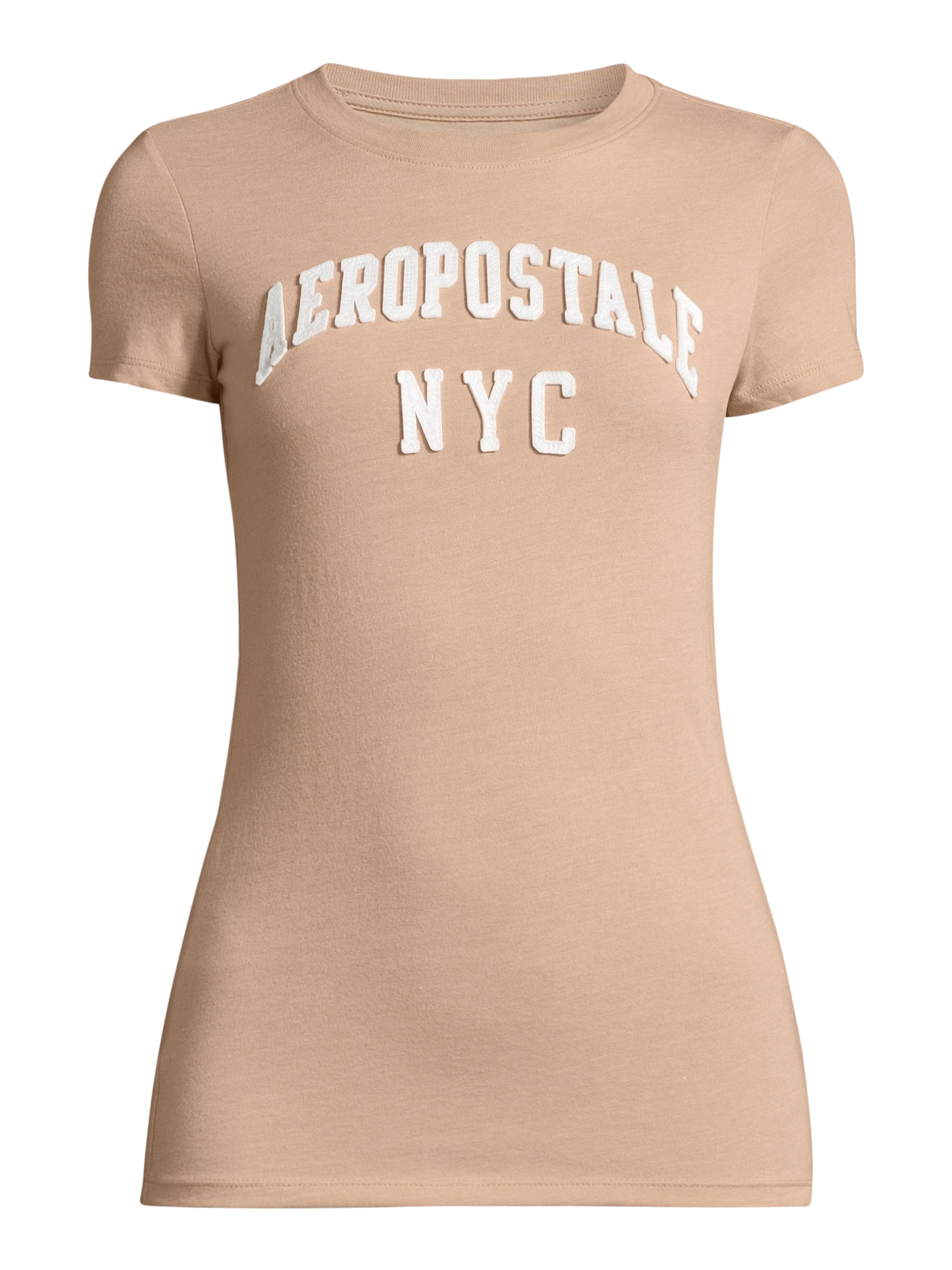 AÉROPOSTALE T-shirt i beige: framsida