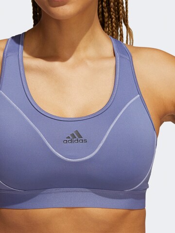 ADIDAS PERFORMANCE Bustier Sport-BH in Lila