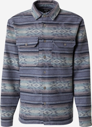 BILLABONG Košulja 'OFFSHORE' u bež / plava / svijetlozelena / sivkasto ljubičasta (mauve), Pregled proizvoda