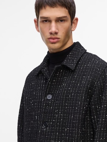 Karl Lagerfeld Regular fit Button Up Shirt in Black