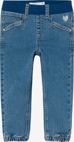 NAME IT - Tapered Calças de ganga 'Bella' em azul: frente