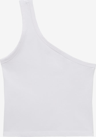 MANGO Topp 'CORALI' i vit: framsida