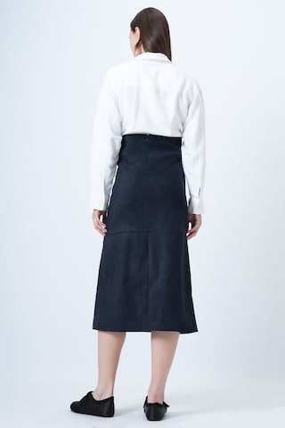 Trend Alaçatı Stili Skirt in Blue
