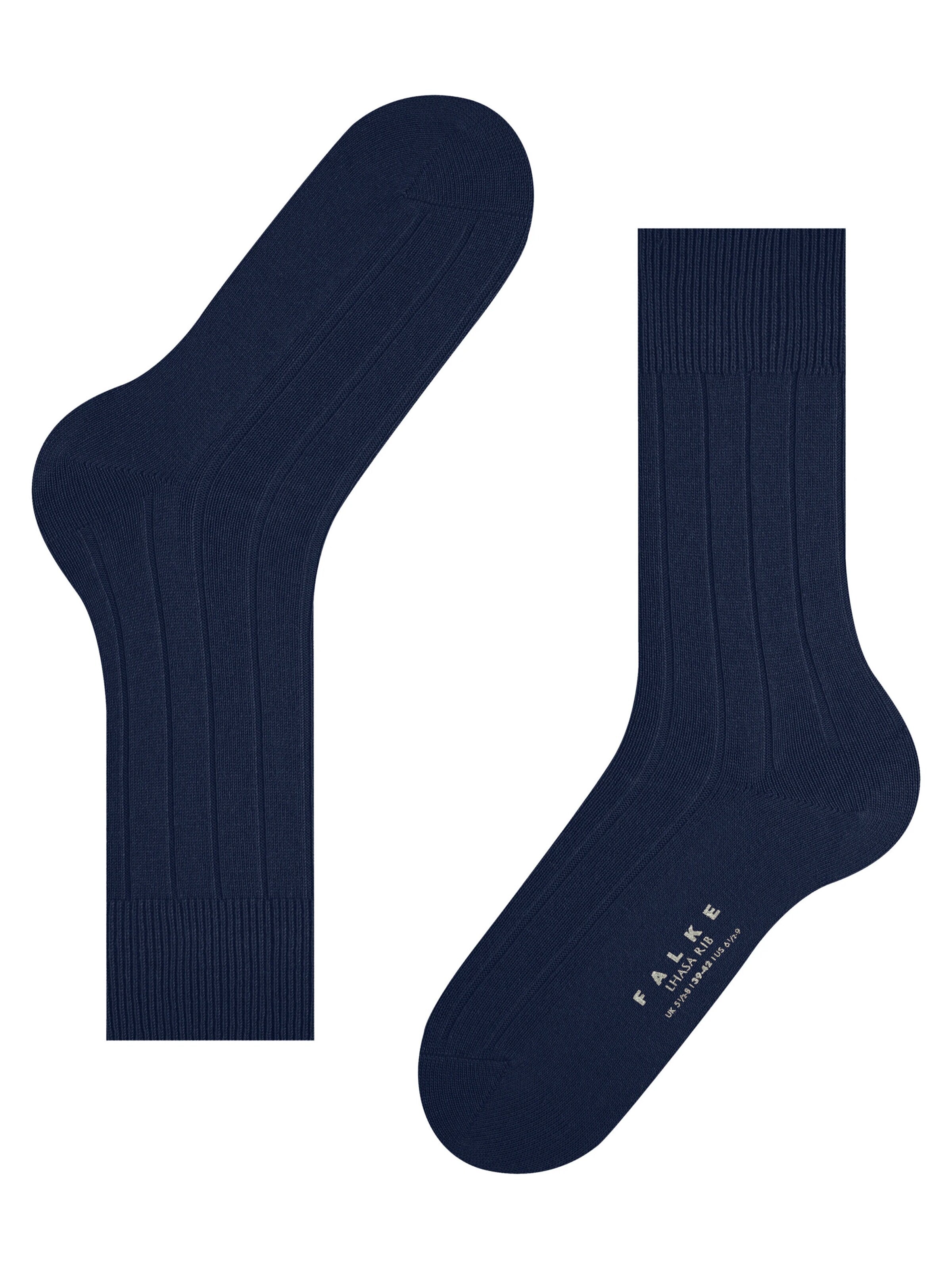 FALKE Socks 'Lhasa Rib' in Blue