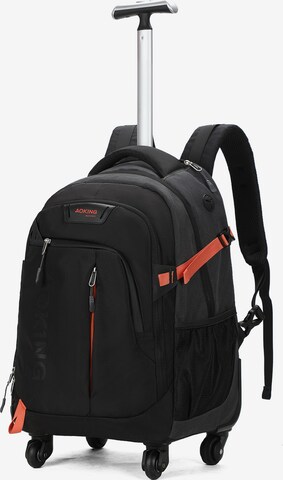 Aoking Backpack in Black: front