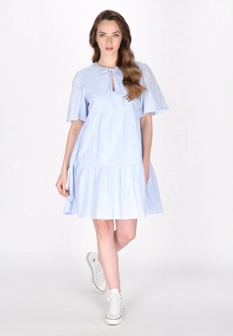 DreiMaster Maritim Shirt dress in Blue